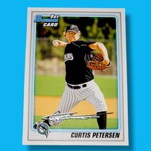 2010 Bowman Chrome Prospects Black Curtis Petersen #BP78 Florida Marlins - £0.96 GBP