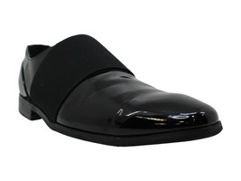 INC International Concepts Men Slip On Loafers Kain Black Patent - £12.82 GBP