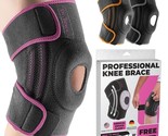 DR. BRACE Professional Knee Brace w/ Side Stabilizers  Patella Gel Pads M - £14.97 GBP