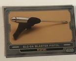 Star Wars Galactic Files Vintage Trading Card #592 ELG 3A Blaster Pistol - $2.48