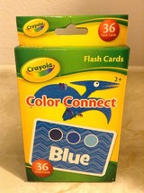 Crayola Color Connect Flash Cards Learning 36 Flash Cards Ages 2+ New - $6.79