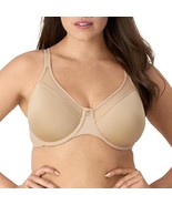Bali DF3439 One Smooth U Ultra Light Illusion Underwire Bra Nude Size 40... - $24.75