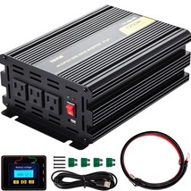 VEVOR Power Inverter, 1250W Modified Sine Wave Inverter, DC 12V to AC 12... - £83.86 GBP