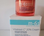 m-61 vitablast C 20% Cream Radiance Boosting Vitamin C &amp; E cream 1.7oz - £33.34 GBP
