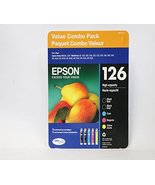 Epson Inkjet Ink - 126 High Capacity Value Combo Pack - £51.11 GBP