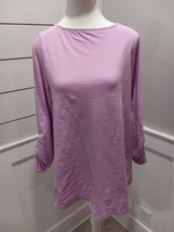 J.Jill Women Size Small Purple Shirt Top Blouse - £7.83 GBP