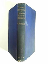 Personal Reminiscences Of Charles Haddon Spurgeon(W. Williams - 1895) (I... - $74.25
