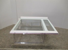 Amana Refrigerator Glass Shelf W/SLEEVE (Scratches) # 10370029 D7698112 D7862990 - $54.00