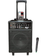 Pyle-Pro PWMA940BTI 600 Watts VHF Wireless Portable PA System with Micro... - £140.49 GBP