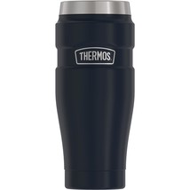 THERMOS Stainless King 16 Ounce Travel Tumbler, Matte Blue - £39.53 GBP