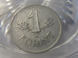(FC-774) 1965 Hungary: 1 Forint { partial double rim } - £0.98 GBP