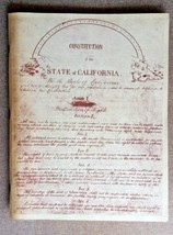 Vintage 1965 Constitution Of The State Of California 116th Anniversary Edition - £35.97 GBP