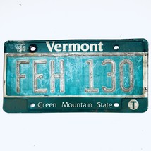  United States Vermont Green Mountain Truck License Plate FEH 130 - £19.76 GBP