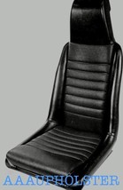 Fits Porsche 914 Front Seats New Upholstery Recovery Kit Fits 1975-1976 Black - $457.79