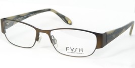 FYSH UK Urban Brille F3475 214 Brown / Tönend Brille 52-16-135mm - £90.68 GBP