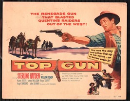 Top Gun 11&quot;x14&quot; Lobby Card Sterling Hayden William Bishop Western - £32.78 GBP