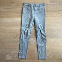 Free People High Rise Bike Babe Skinny Pants Gray sz 29 - $29.99