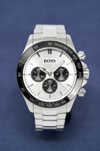 Orologio da uomo Hugo Boss Cronografo Ikon Panda HB1512964 2 anni di... - £103.05 GBP