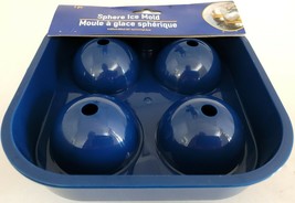Ice Sphere Molds Frozen Fruit Trays Plastic Four 2.25” Spheres/Tray - £2.78 GBP