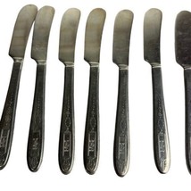 10 Oneida Community Plate GROSVENOR 1921 elegant butter Knife Monogram Spreaders - $44.54