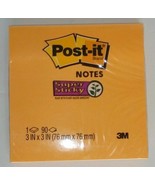 POST-IT SUPER STICKY NOTES 654-SSNO  1 x 90 sheets 3&quot; x 3&quot; Total 90 sheets - $2.37