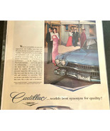 Vintage 1959 CADILLAC Print Ad Waldorf-Astoria Synonym For Quality Art P... - £6.74 GBP
