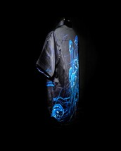 Robert Graham Deep Blue Jellyfish Short Sleeve Size 3XL image 4