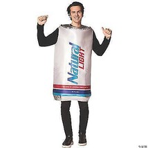 Natural Light Beer Can Costume Adult Alcohol Funny Halloween Party GC255-
sho... - £56.29 GBP