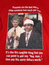 The Office Christmas T Shirt Short Sleeve Dwight Michael Novelty Men&#39;s S... - $229.00 MXN