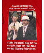 The Office Christmas T Shirt Short Sleeve Dwight Michael Novelty Men&#39;s S... - €10,48 EUR