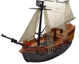 Playmobil 5135 Pirate Prize Ship Large Missing Parts - $57.94