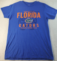 Rivalry Thread T Shirt Womens Medium Blue Short Sleeve Crew Neck Florida Gators - £11.25 GBP