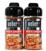 2 Count Weber 5 Oz Kick N Chicken Seasoning Balance Of Heat &amp; Flavor BB ... - $26.99