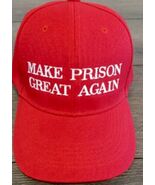 MAKE PRISON GREAT AGAIN  Adult Baseball Hat DONALD TRUMP Parody Cap Embr... - $345.89 MXN