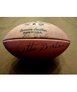 OTTO GRAHAM CLEVELAND BROWNS HOF SIGNED AUTO VINTAGE WILSON FOOTBALL JSA - $593.99