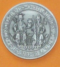 Civitatis Sigillum Bremensis Bremen Market Hamburg Germany Silver Medal Coin 900 - £315.68 GBP