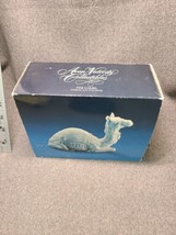 Avon Nativity Camel Figurine White Bisque Porcelain  w/ Original Box 1984 - £11.87 GBP