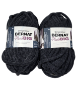 2 Pack Yarnspirations Bernat Plush Big After Dark Jumbo 7 Polyester 8.8oz - €29,18 EUR