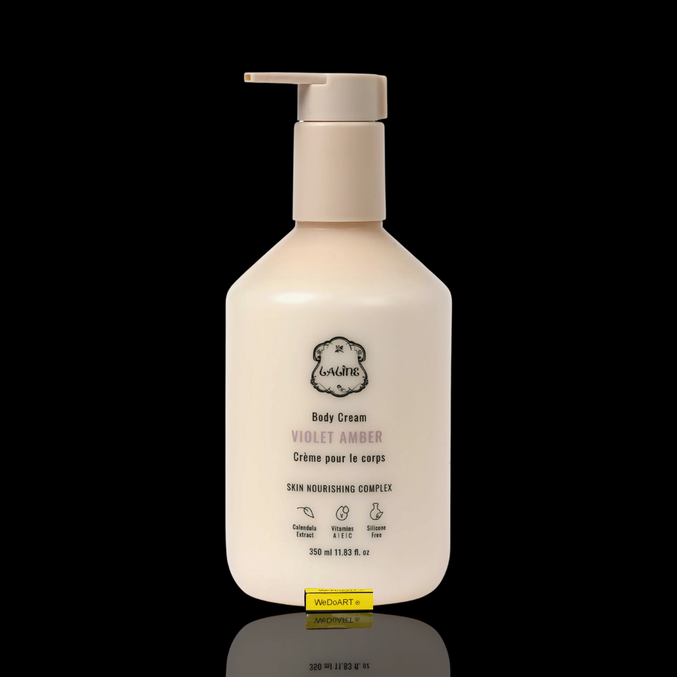 Laline Body cream Violet Amber 350g - 12.46oz **Free Worldwide Shipping** - $52.79
