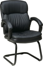 Office Star Thick Padded Contour Seat And Back With Padded Armrests Visitors - $208.97