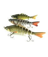 Fishing Lures Jointed Swimbait Life Like Swimming Bass,Trout, AI 7 Segme... - $280.61 MXN