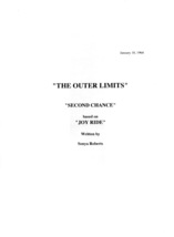 1964&#39;s THE OUTER LIMITS: SECOND CHANCE repro TV series script - $30.82 CAD
