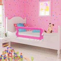 Toddler Safety Bed Rail 102 x 42 cm Pink - £17.36 GBP