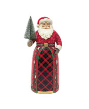 Jim Shore Santa Holding a Tree &#39;&#39;Macy&#39;s Exclusive&#39;&#39; Figurine - £34.80 GBP