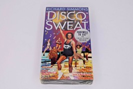 Richard Simmons - Disco Sweat Farewell to Fat (VHS, 1994) New Sealed - £6.18 GBP