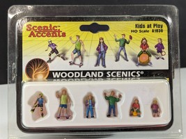 Woodland Scenics A1830 Kids at Play 6 Figures HO Scale - $14.84