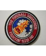 USAF FIGHTING 522nd FIREBALL SQUADRON FULL COLOR PATCH STYLE #2 NOS :KY22-6 - $142.73 MXN