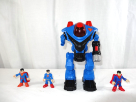 IMAGINEXT Superman Exoskeleton Suit Robot Action Figure DC Super Friends - $10.89