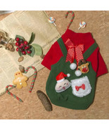 Pet Christmas Fleece Hoodie – Warm Winter Dog &amp; Cat Clothing - $15.99+