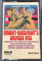 Vintage RIMSKY KORSAKOFF KORSAKOV &quot;Greatest Hits&quot; Cassette RCA Red Seal - £6.36 GBP